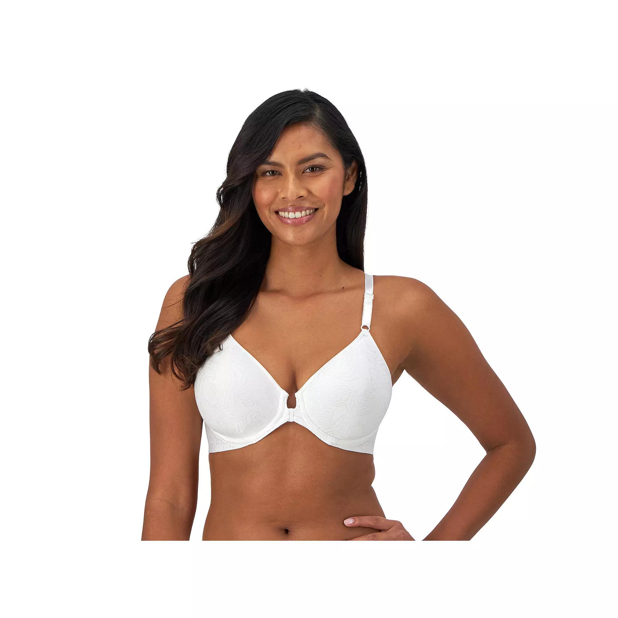 Bali Comfort Revolution Full-Figure Front-Closure Shaping Underwire Bra DF3P66, Women's, Size: 42 Dd, Nude Product Image