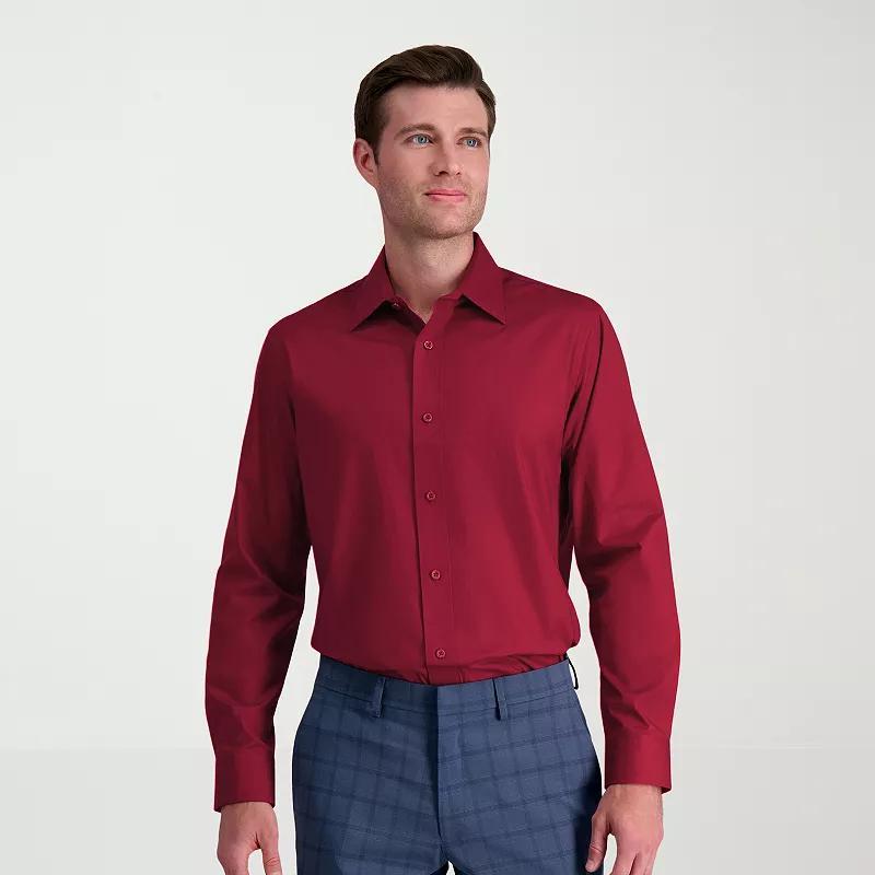 Mens Haggar Premium Comfort Classic Fit Dress Shirt Product Image