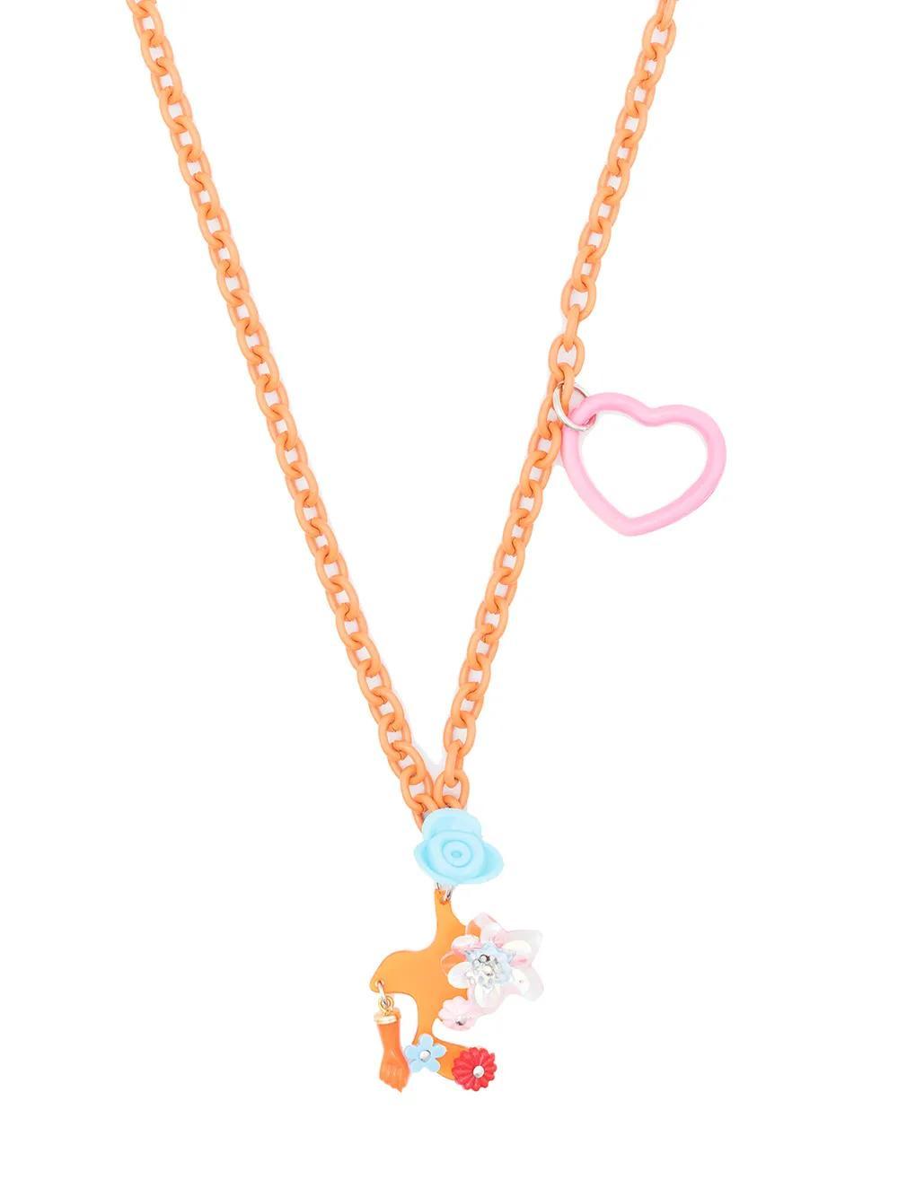 six-strand charm necklace  Product Image