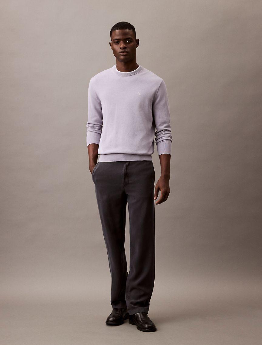 Smooth Cotton Sweater Product Image