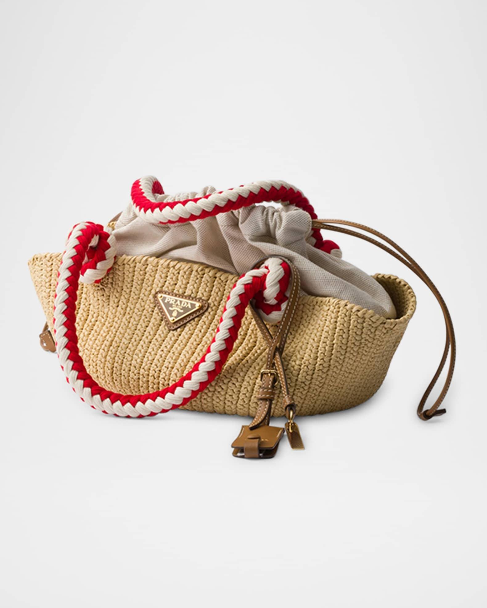 Small Crochet Top-Handle Bag Product Image