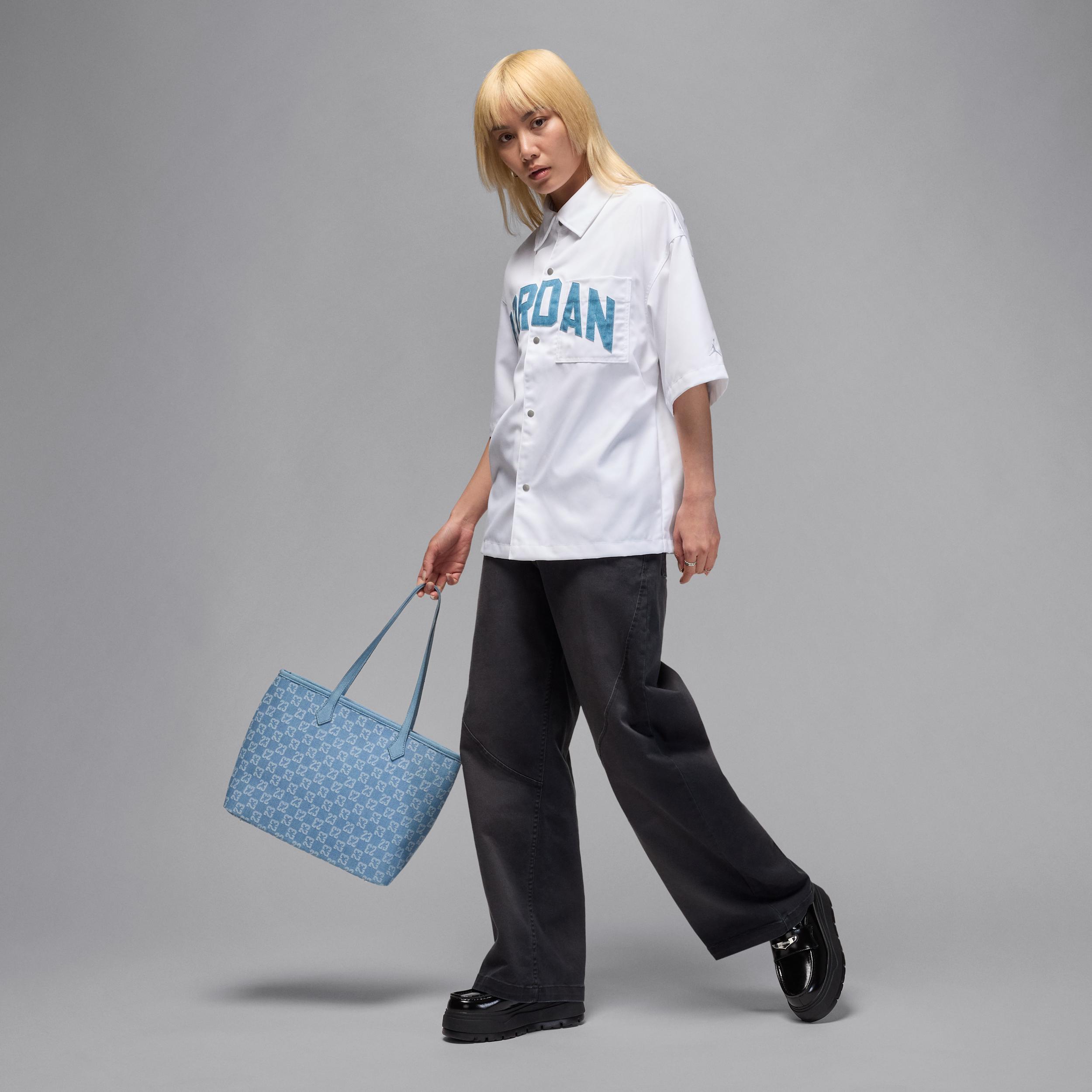 Women's Jordan Flight Woven Short-Sleeve Top Product Image