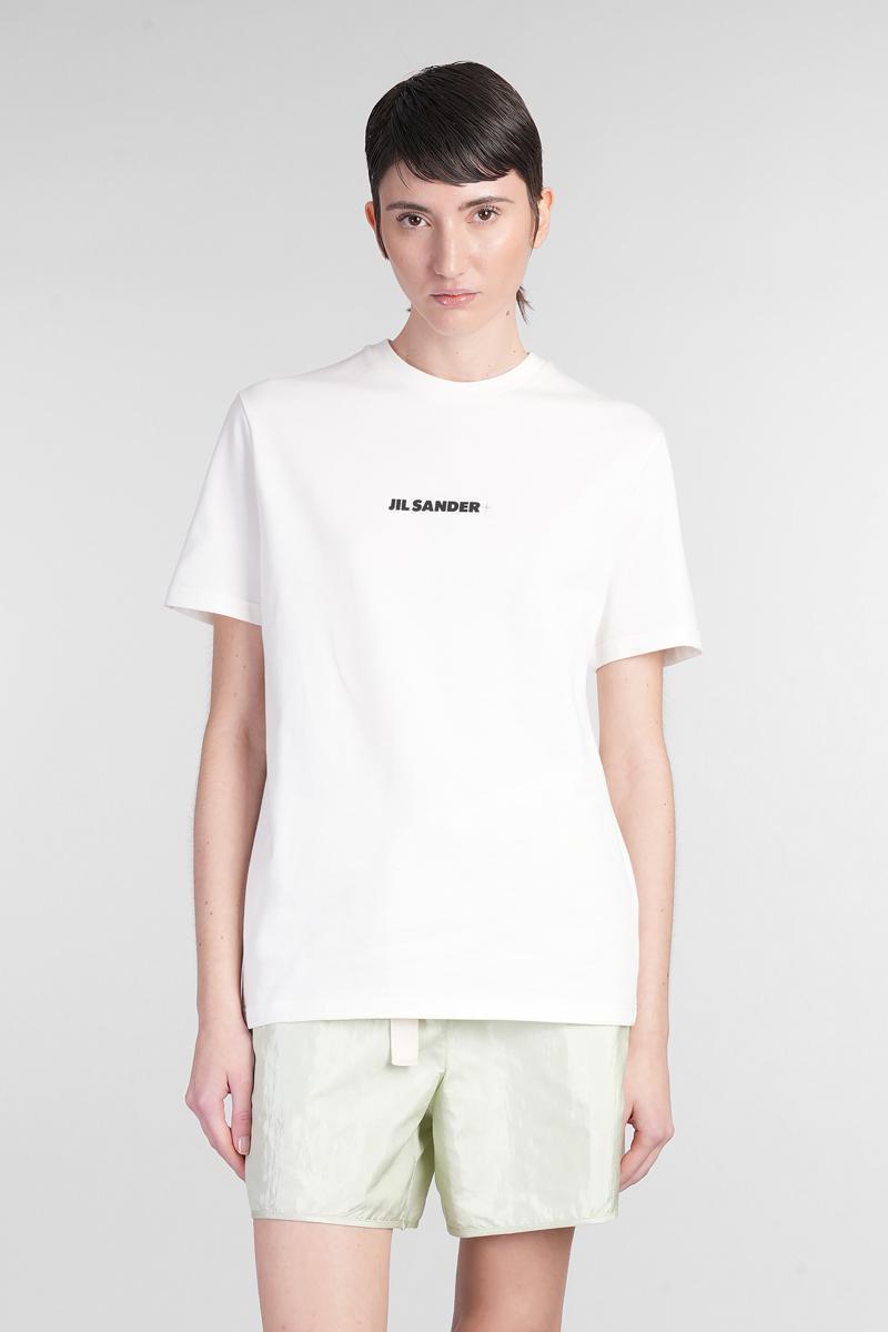 JIL SANDER T Shirt Cn Ss T-shirt In White Product Image