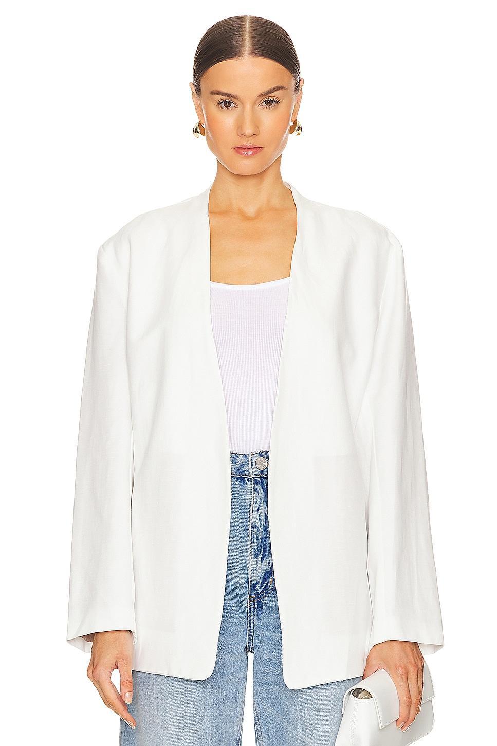 Twill Relaxed Blazer Enza Costa Product Image