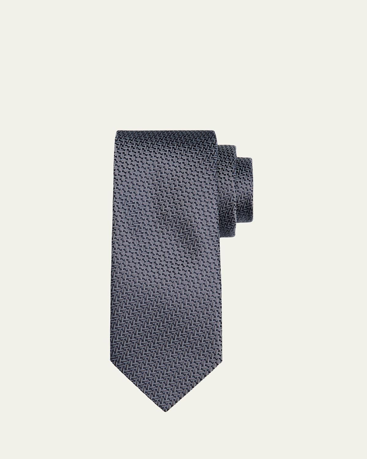 Mens Woven Silk Tie Product Image
