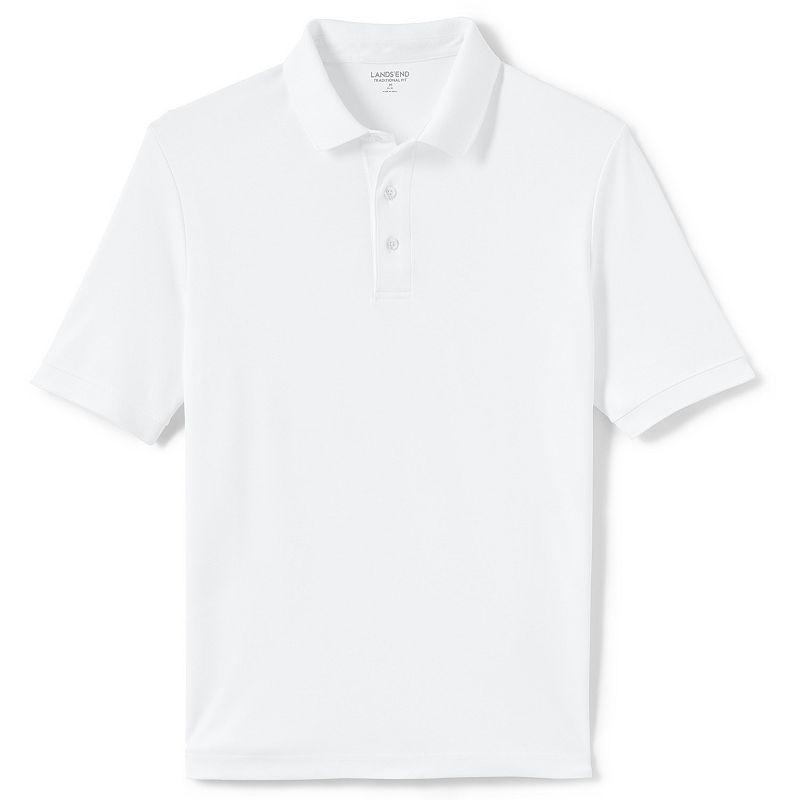 Big & Tall Lands' End Super Soft Supima Polo, Men's, Size: XXL Tall, Pale Grey Blue Product Image