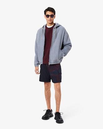 Men's Embossed Logo Piqué Sweatshirt Product Image
