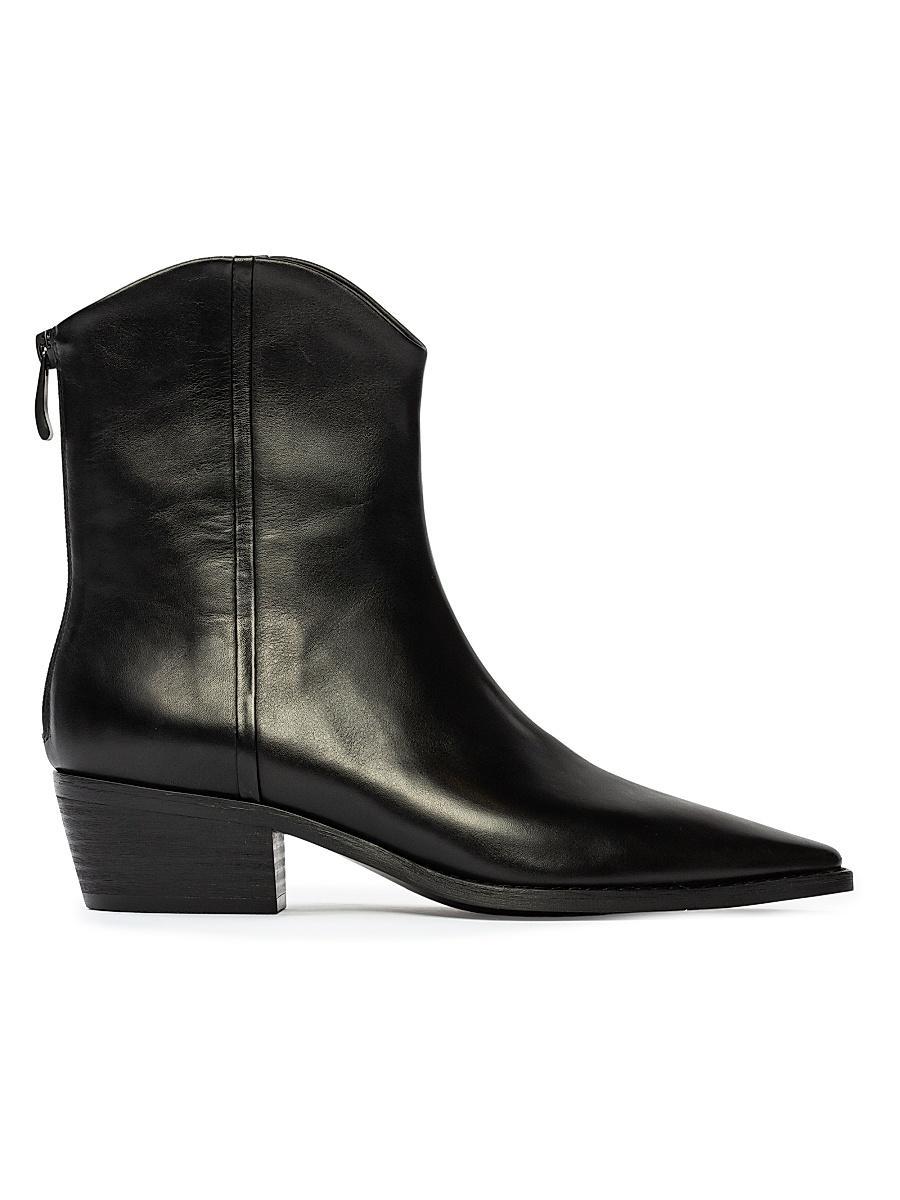 Womens Reed Leather Boots Product Image