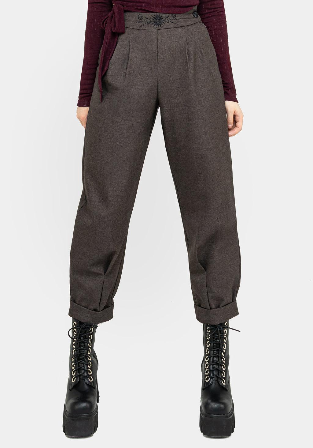 Mystic Embroidered Balloon Trousers Product Image