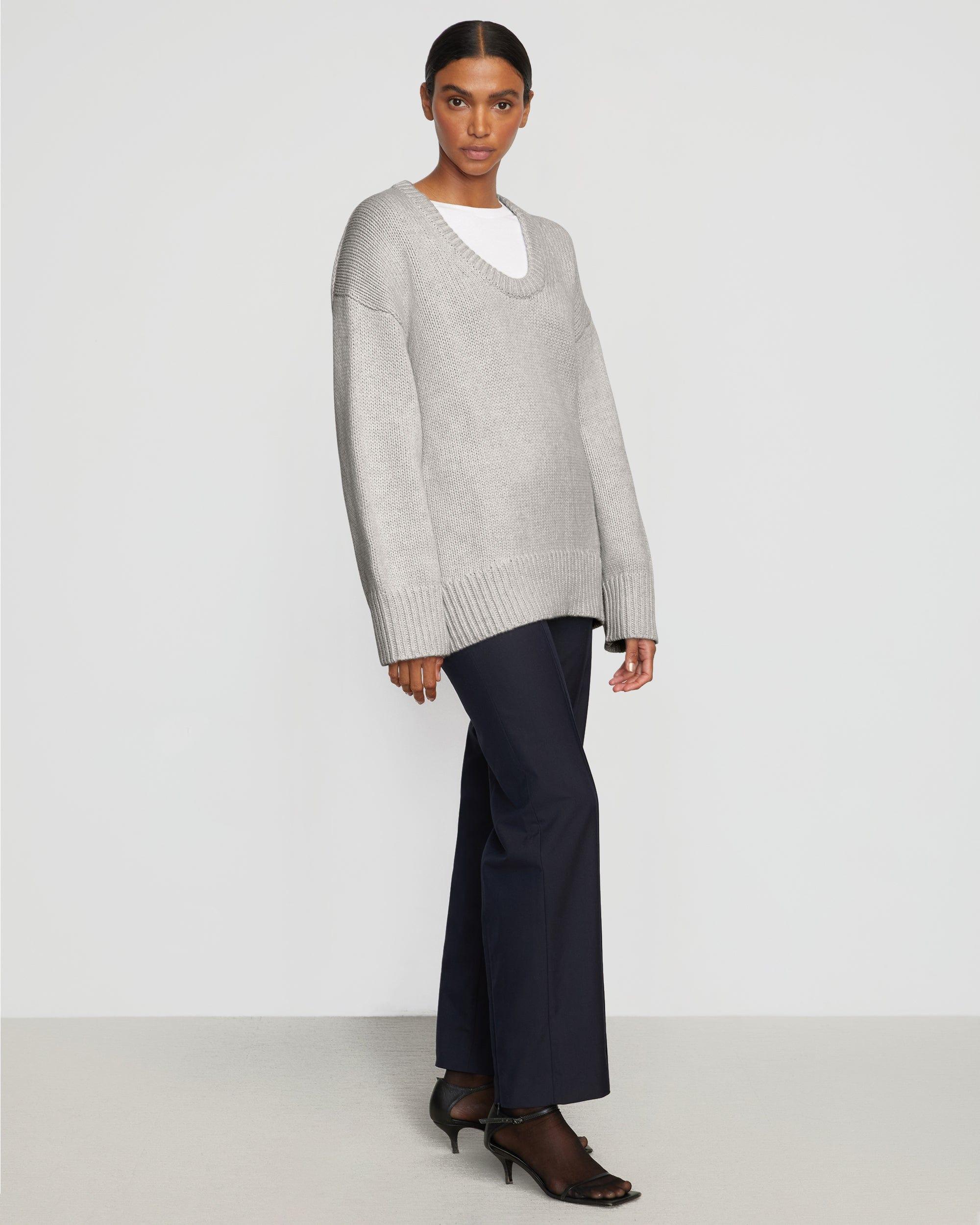 Archie Deep U-Neck Sweater Product Image