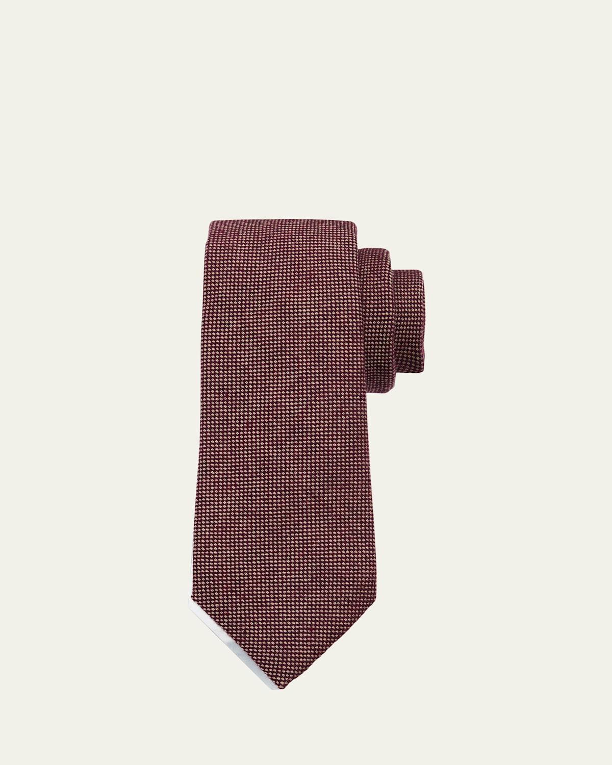 Mens Wool Jacquard Tie Product Image