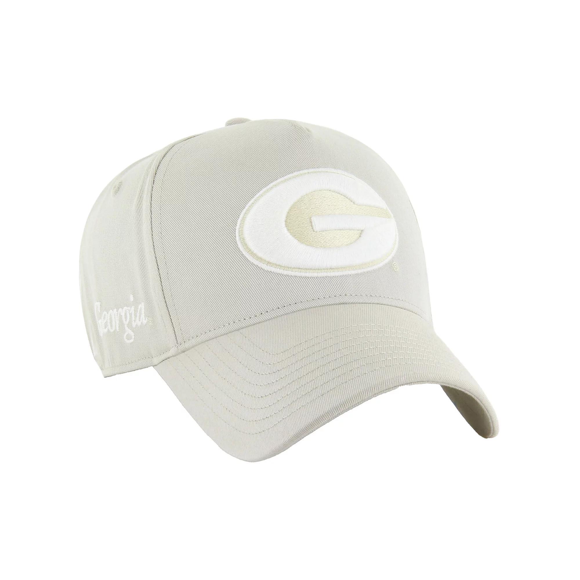 Men's '47  Cream Georgia Bulldogs Foundation Offside Adjustable Hat, Beige Product Image