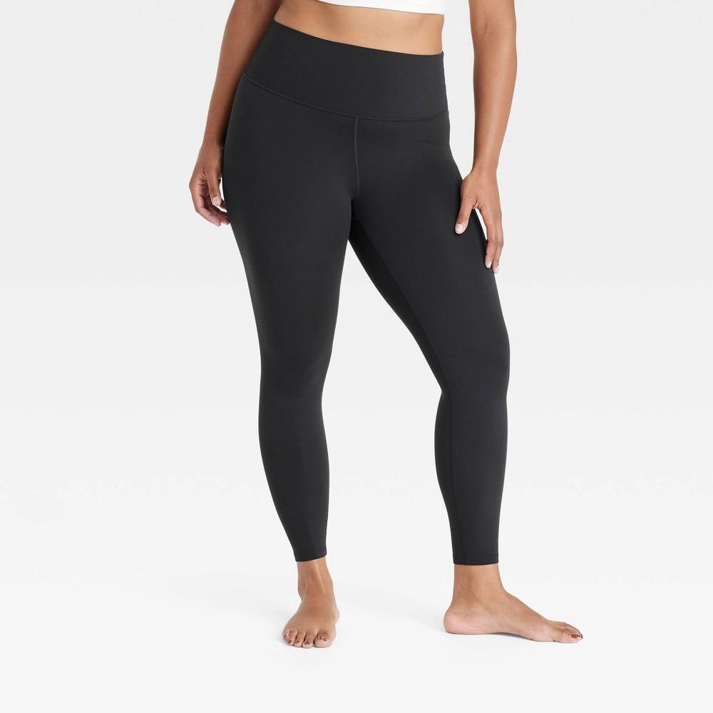 Womens Everyday Soft Ultra High-Rise Core Capri Leggings - All In Motion Black S: Moisture Wicking, Quick Dry, UPF 50+ Product Image