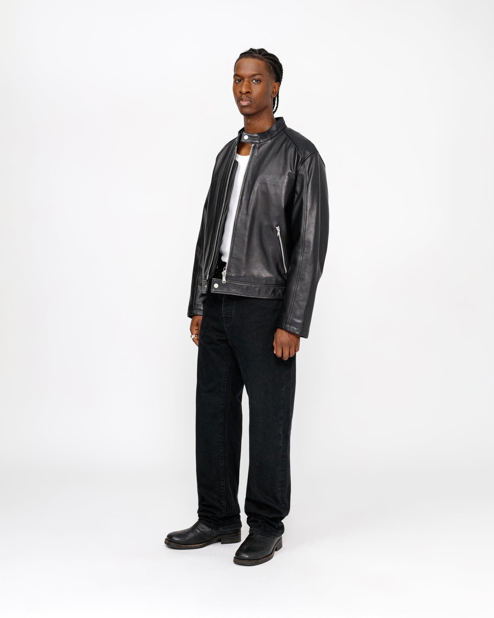 CAFE RACER LEATHER JACKET Male Product Image