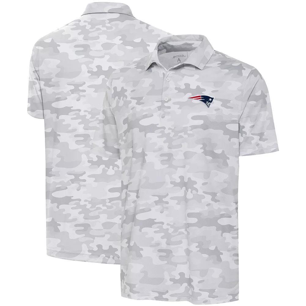 Men's Antigua White Los Angeles Rams Collide Polo, Size: XL Product Image