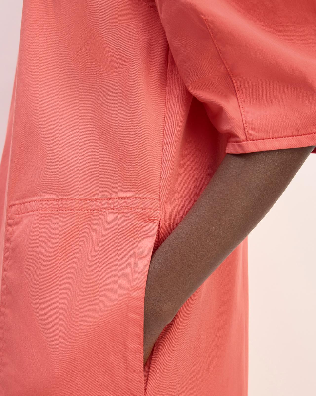 The Short-Sleeve Puff Midi Dress Product Image