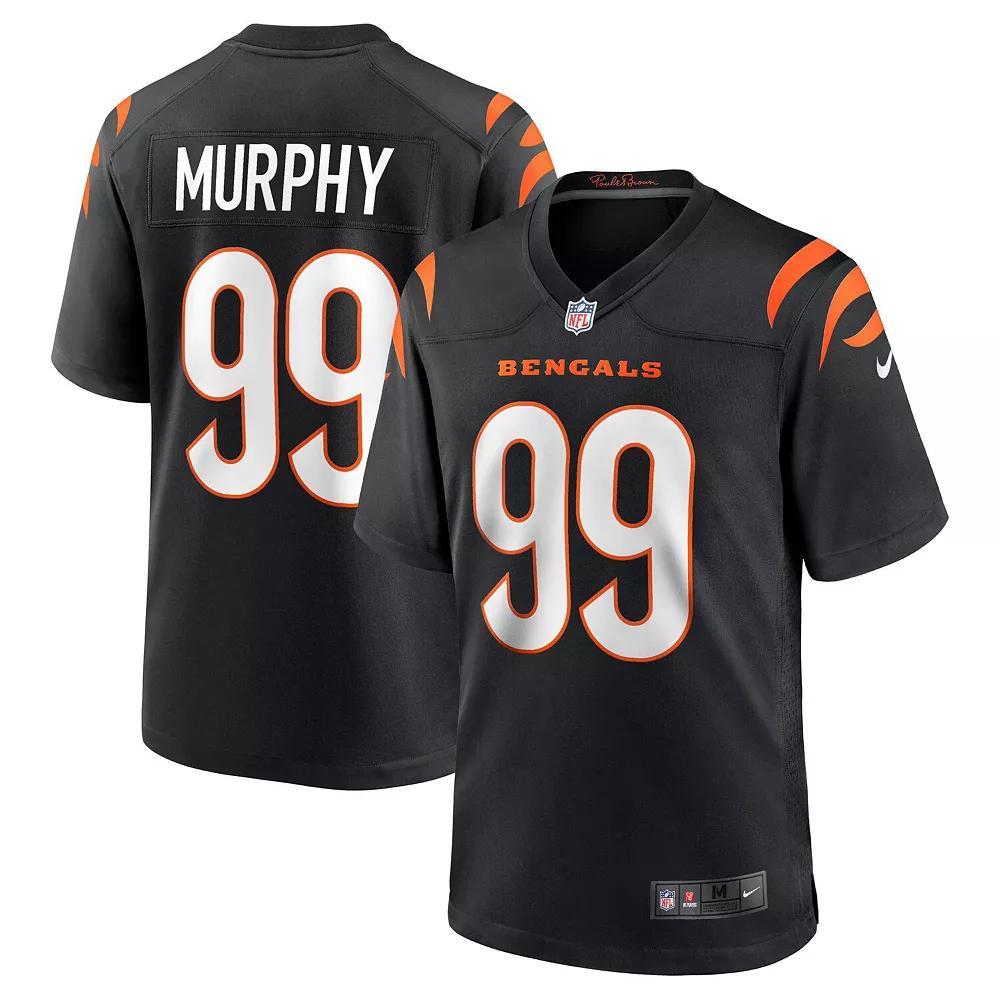 Men's Nike Myles Murphy Black Cincinnati Bengals 2023 NFL Draft First Round Pick Game Jersey, Size: Medium Product Image