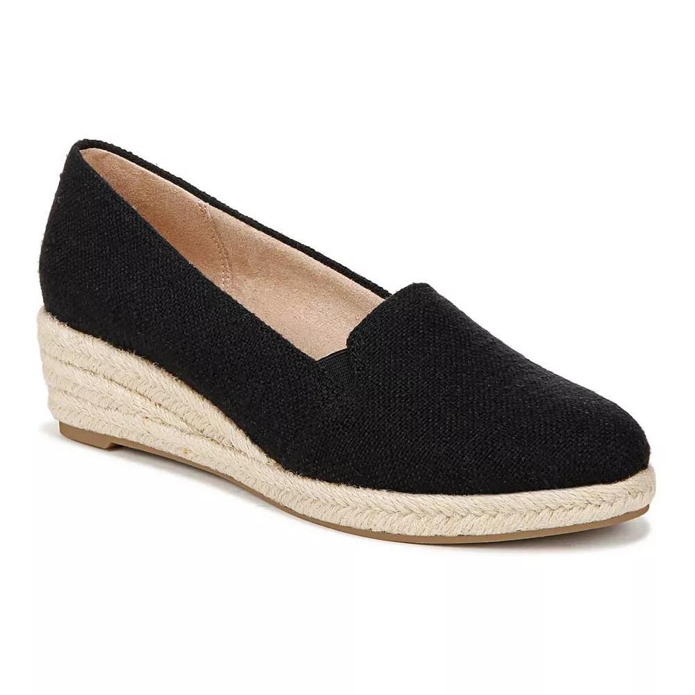 LifeStride Kamilla Women's Espadrille Wedges, Size: 11 Wide, Black Product Image