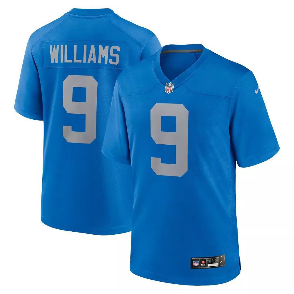 Mens Nike Jameson Williams Detroit Lions Alternate Game Jersey Product Image