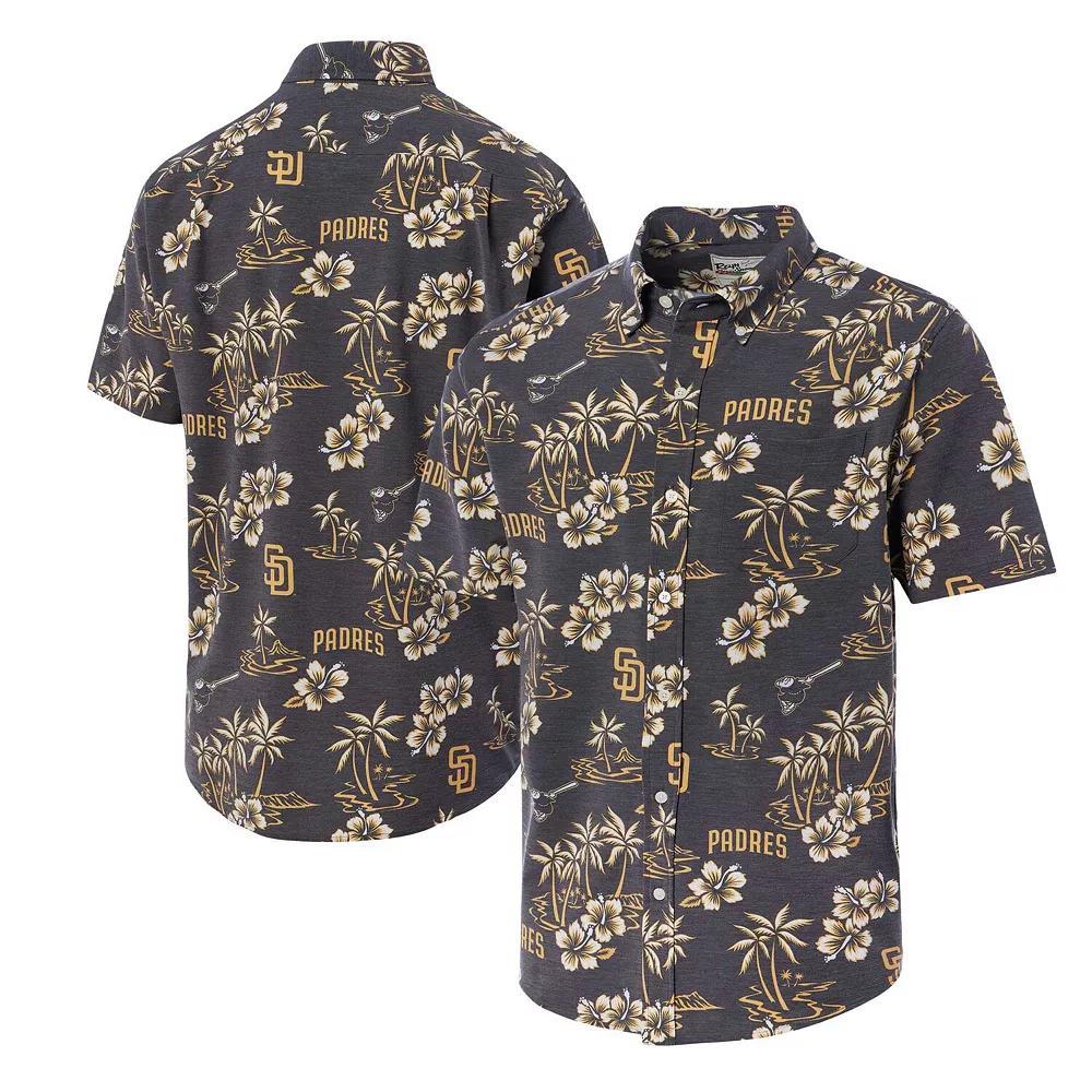 Men's Reyn Spooner Brown San Diego Padres Kekai Button-Down Shirt, Size: 3XL Product Image