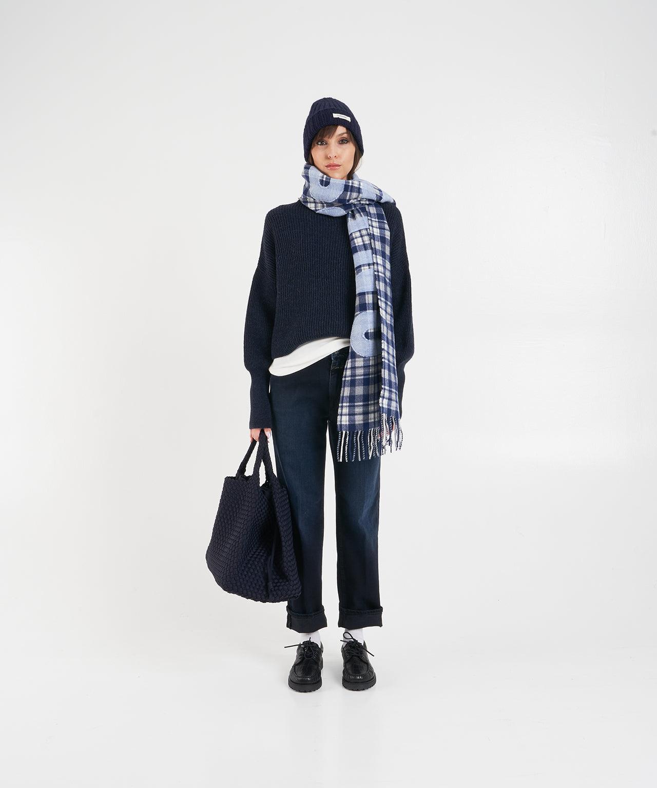 Wool Blend knit sweater Product Image