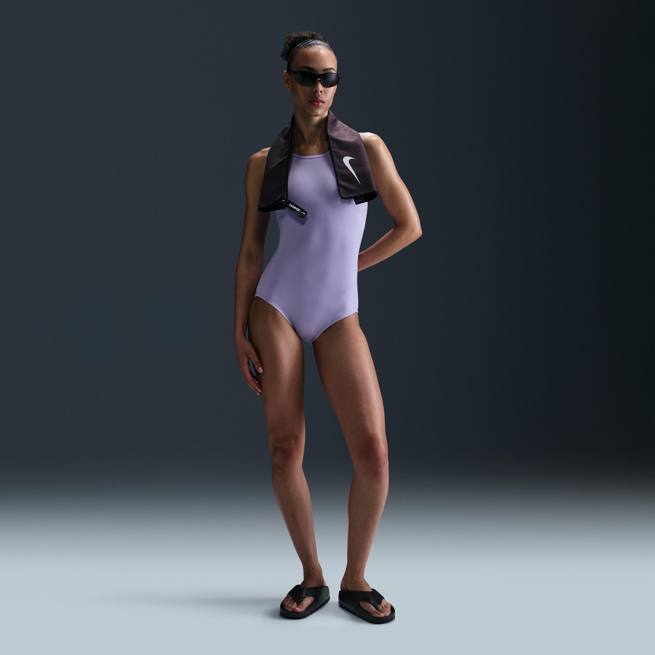 Nike Swim HydraStrong Women's U-Back Low-Leg One-Piece Product Image