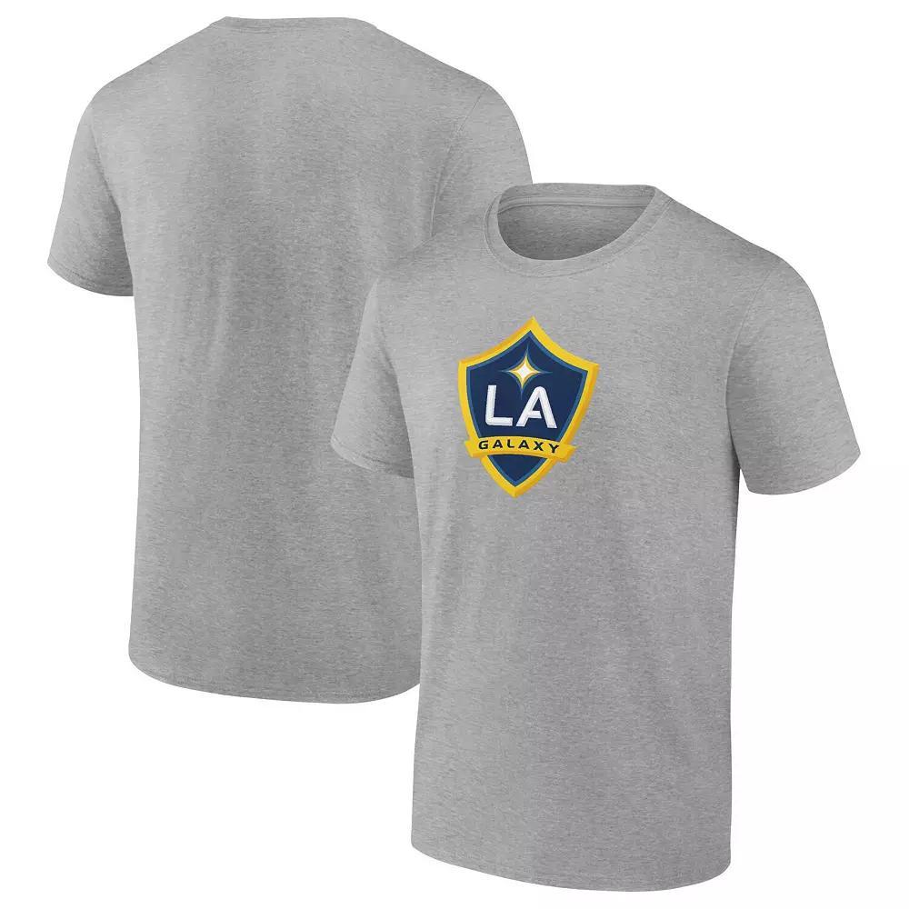 Men's Fanatics Steel LA Galaxy Logo T-Shirt, Size: Medium, Silver Product Image