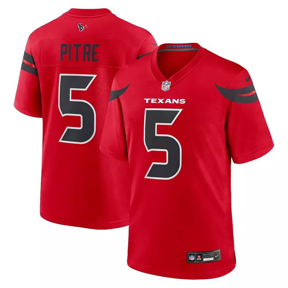 Men's Nike Jared Goff  Blue Detroit Lions Alternate Game Jersey, Size: Large Product Image
