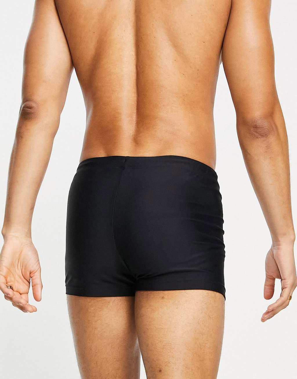 ASOS DESIGN swim briefs in black Product Image
