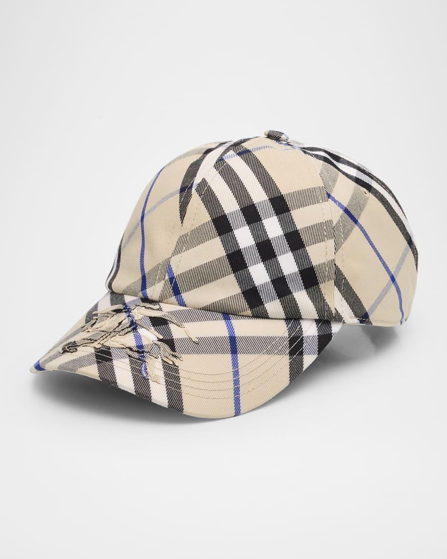 Mens Check EKD Baseball Cap Product Image