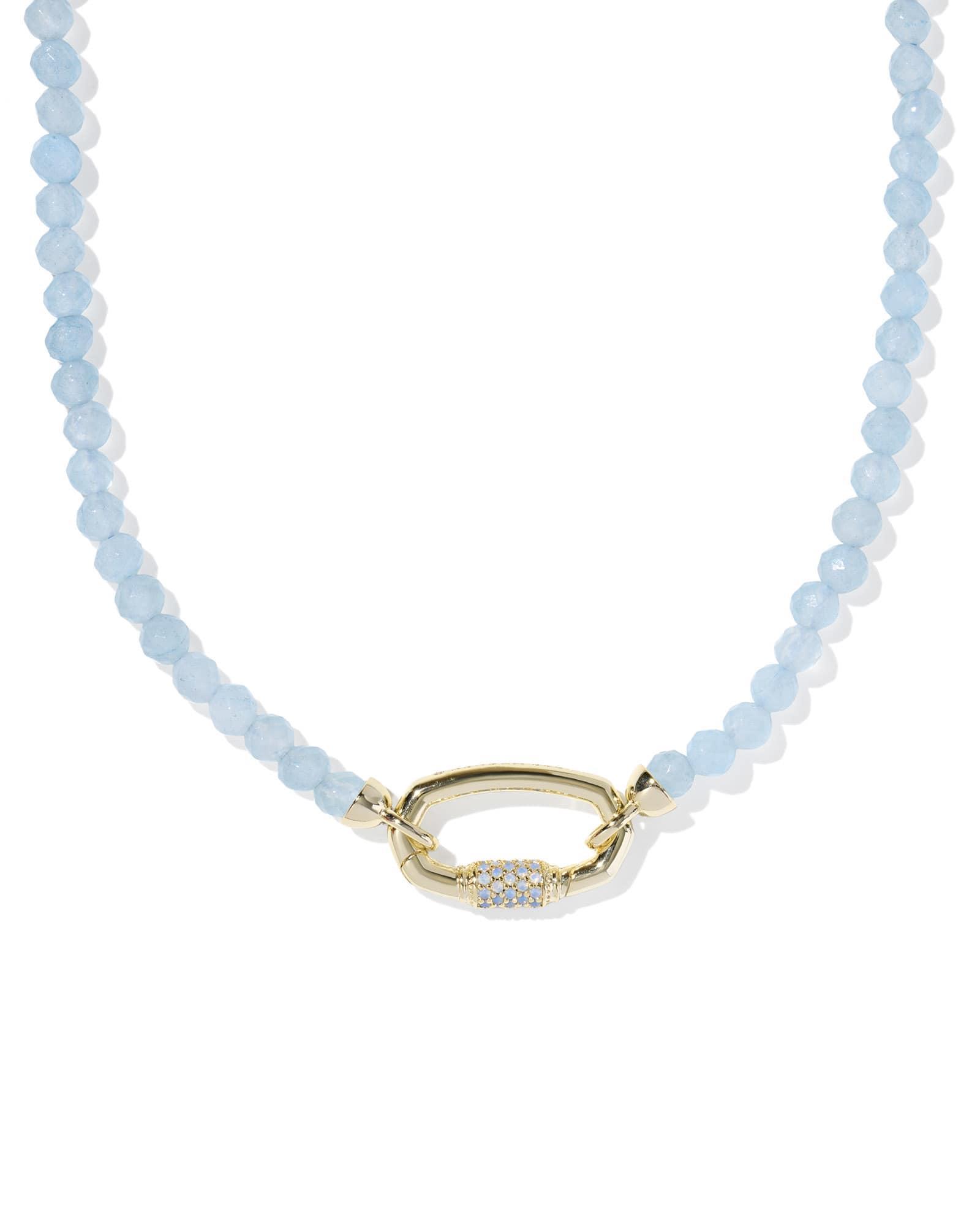 Emery Gold Beaded Strand Necklace Product Image