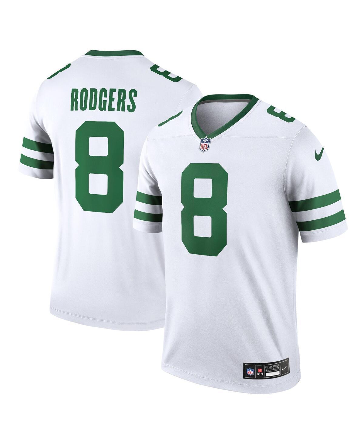 Mens Nike Aaron Rodgers Spotlight Legacy New York Jets Legend Player Jersey Product Image