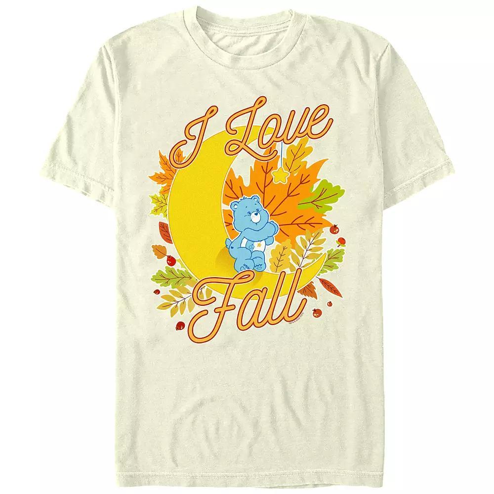 Men's Care Bears I Love Fall Graphic Tee, Size: Medium, Natural Product Image