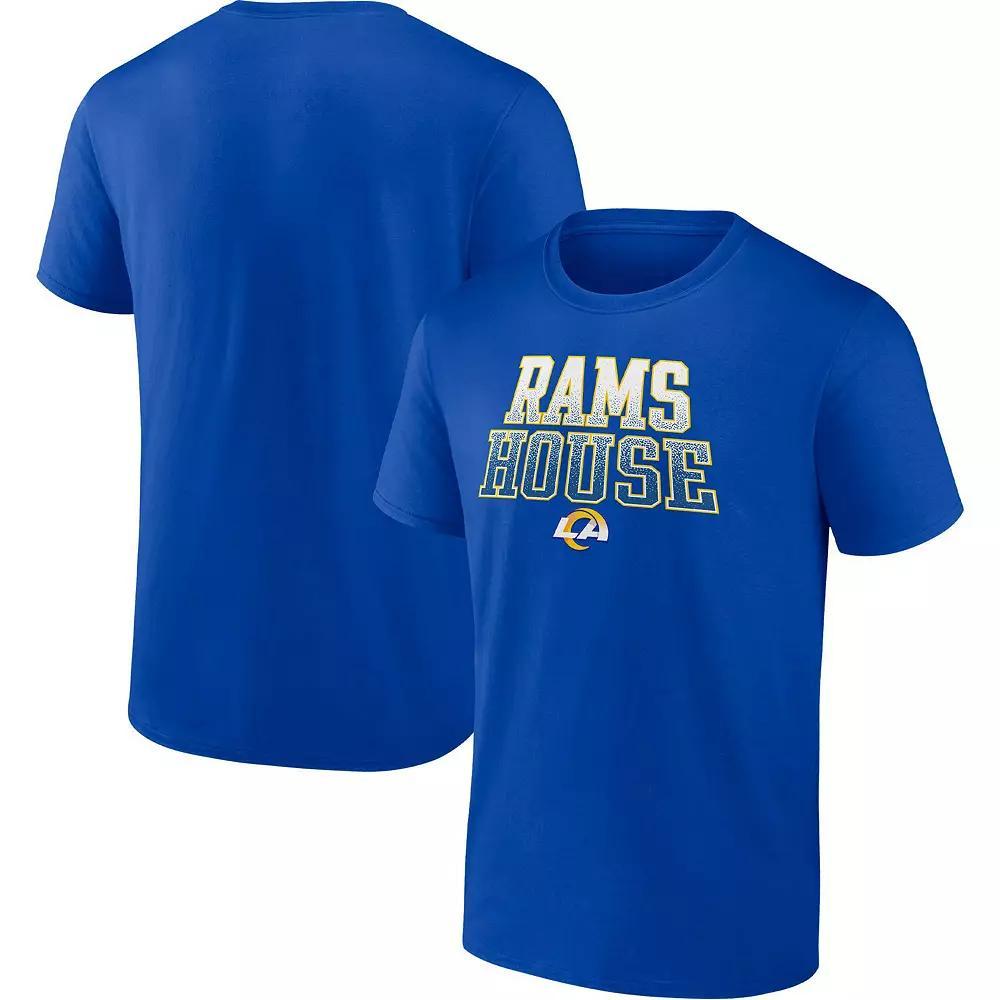 Men's Fanatics College Navy Seattle Seahawks Heavy Hitter T-Shirt, Size: Large, Blue Product Image