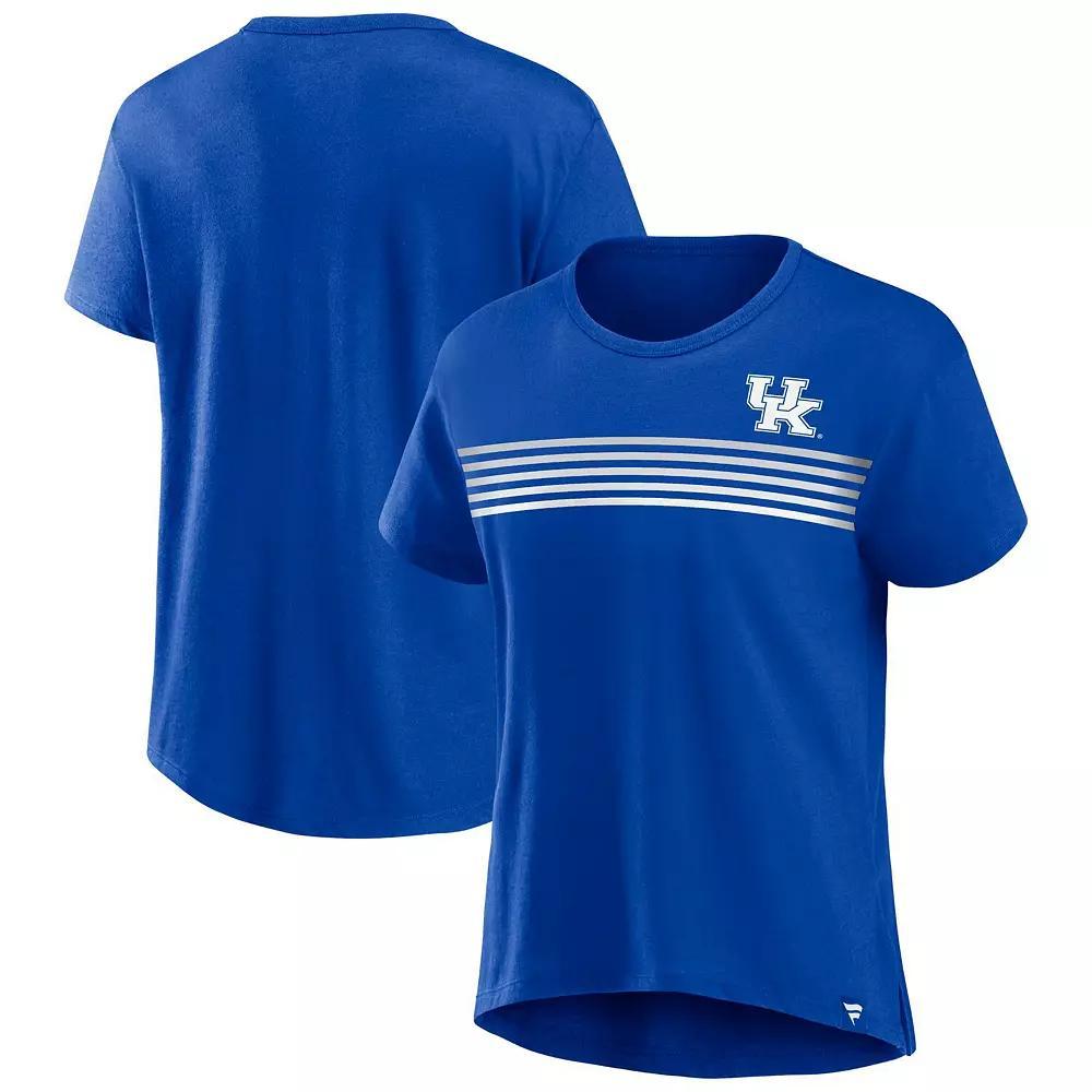 Women's Fanatics Royal Kentucky Wildcats Tie Breaker T-Shirt, Size: Small, Blue Product Image