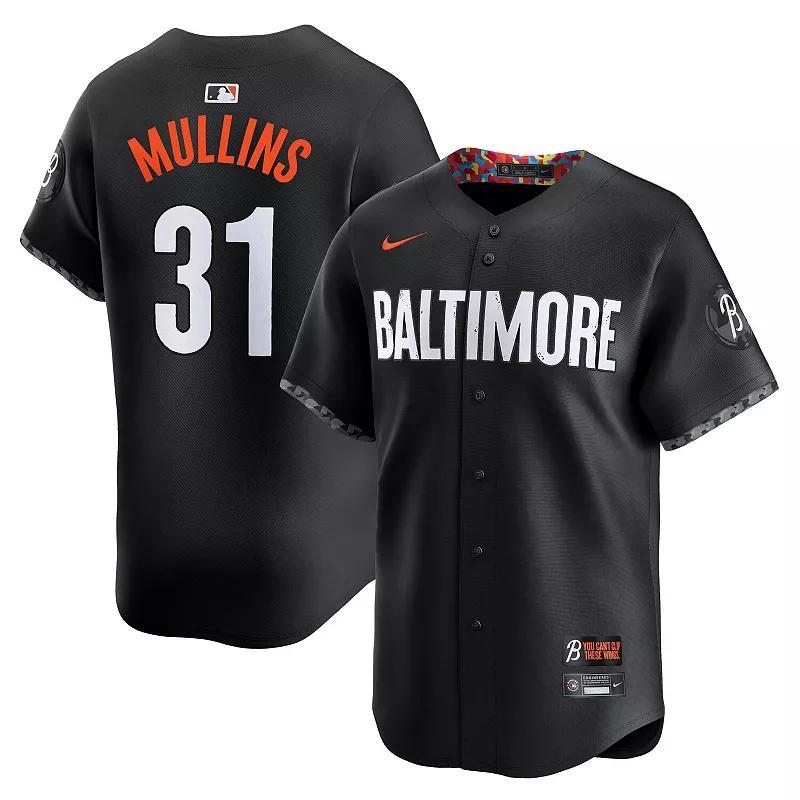 Men's Nike Cedric Mullins Black Baltimore Orioles City Connect  Limited Player Jersey, Size: Small Product Image