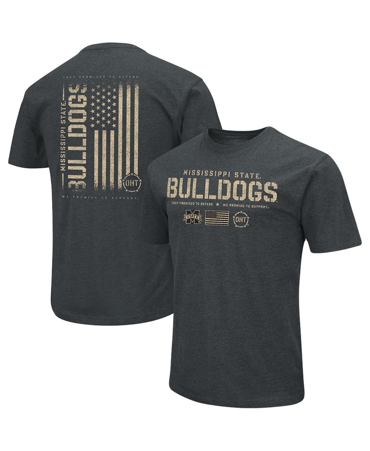 Men's Colosseum Heathered Black Florida Gators OHT Military Appreciation Flag 2.0 T-Shirt, Size: Large, Charco Product Image