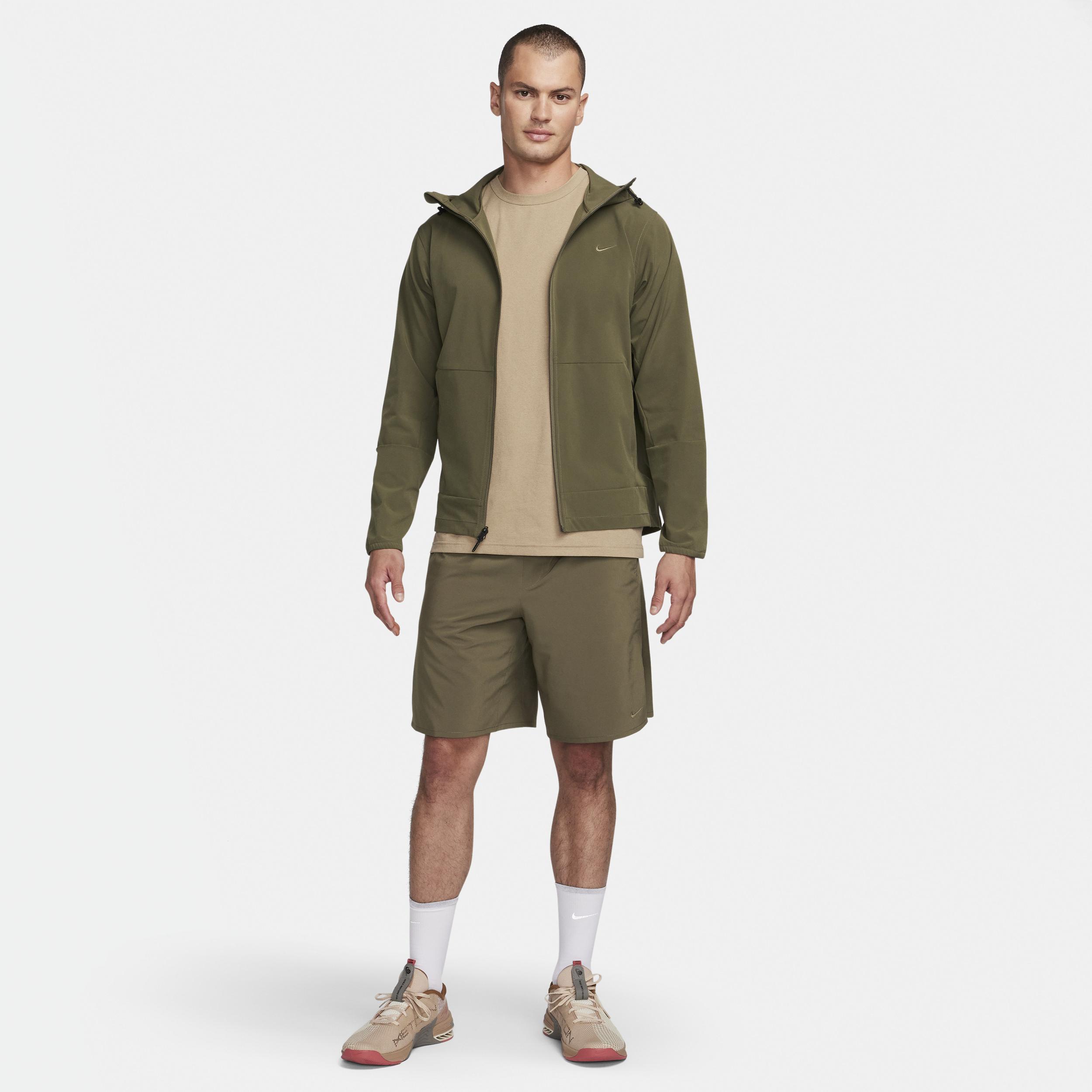 NIKE Repel Unlimited Dri-fit Hooded Jacket In Medium Olive/black Product Image