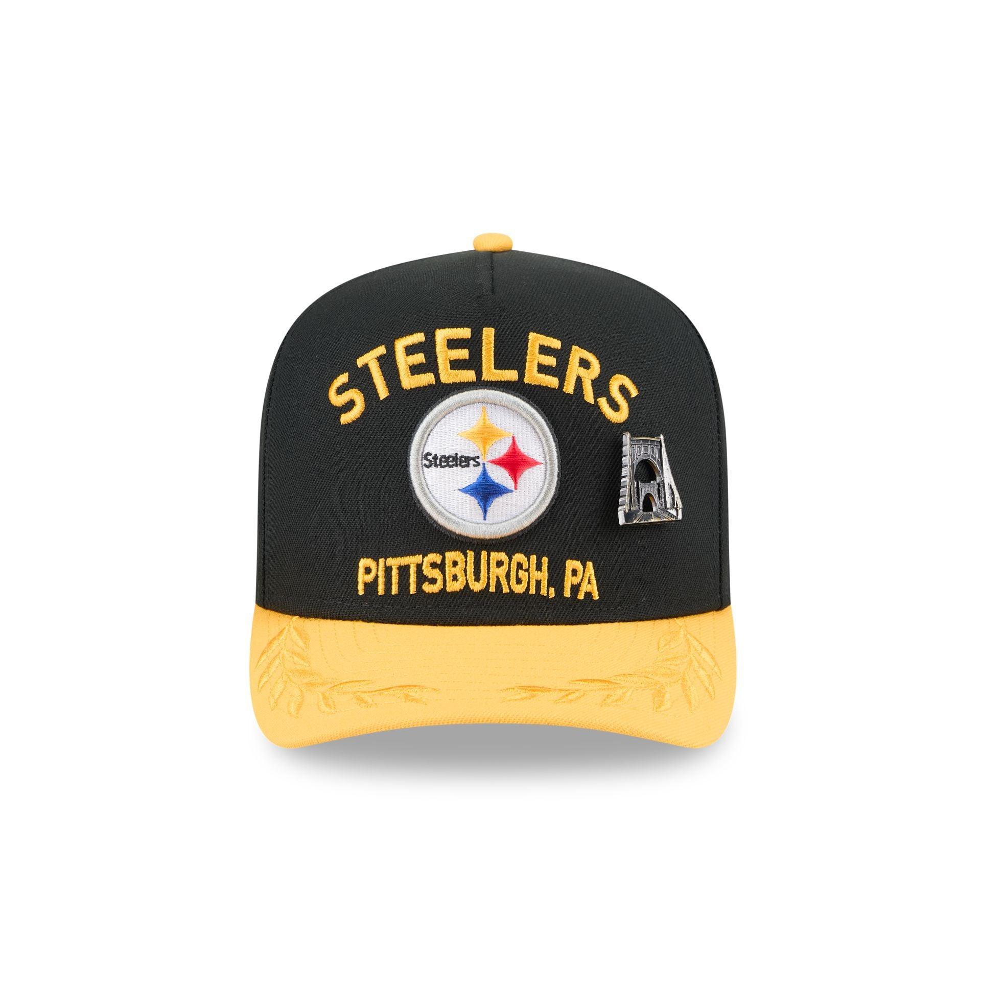 Pittsburgh Steelers 2025 Draft 59FIFTY A-Frame Fitted Hat Male Product Image
