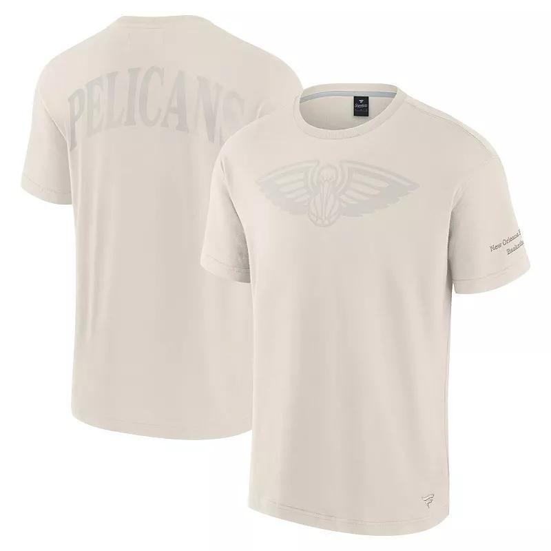 Mens Fanatics Cream Brooklyn Nets Elements Iconic T-Shirt Product Image