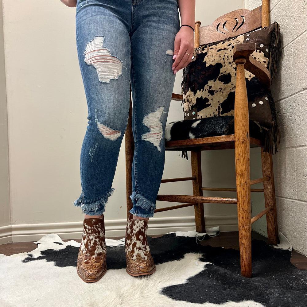 Gots To Have Double Frayed Hem Jeans* Product Image