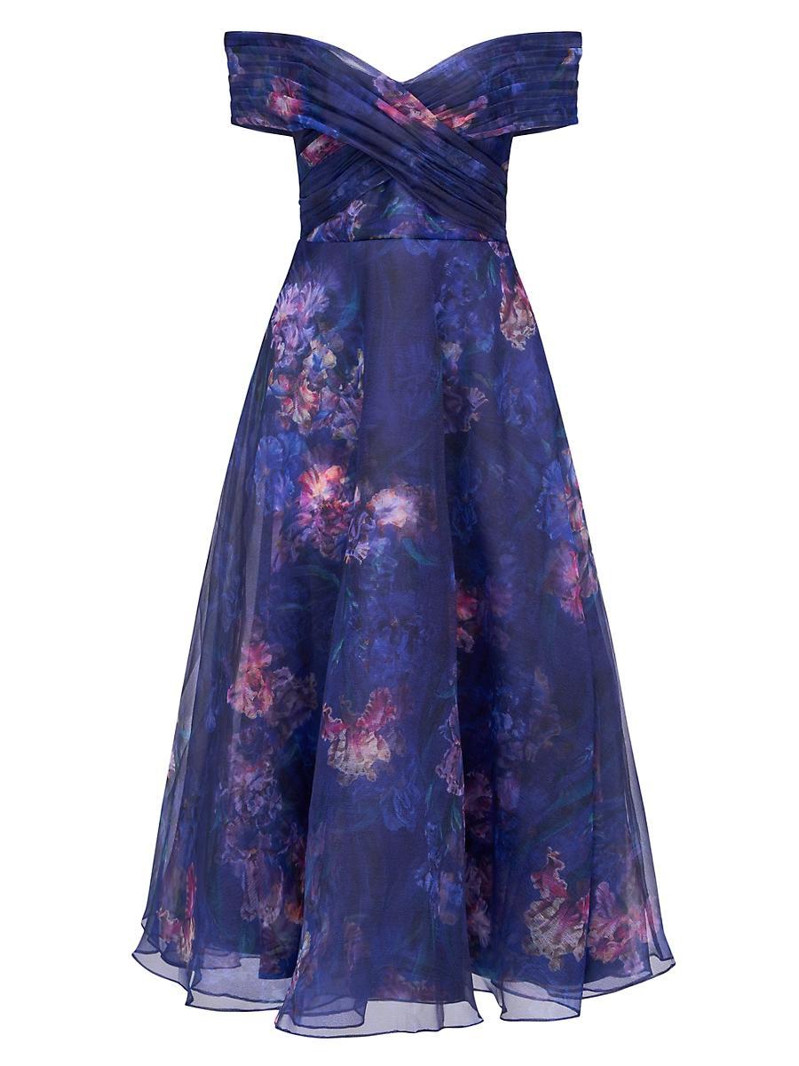 Womens Desiree Floral Fit & Flare Dress Product Image