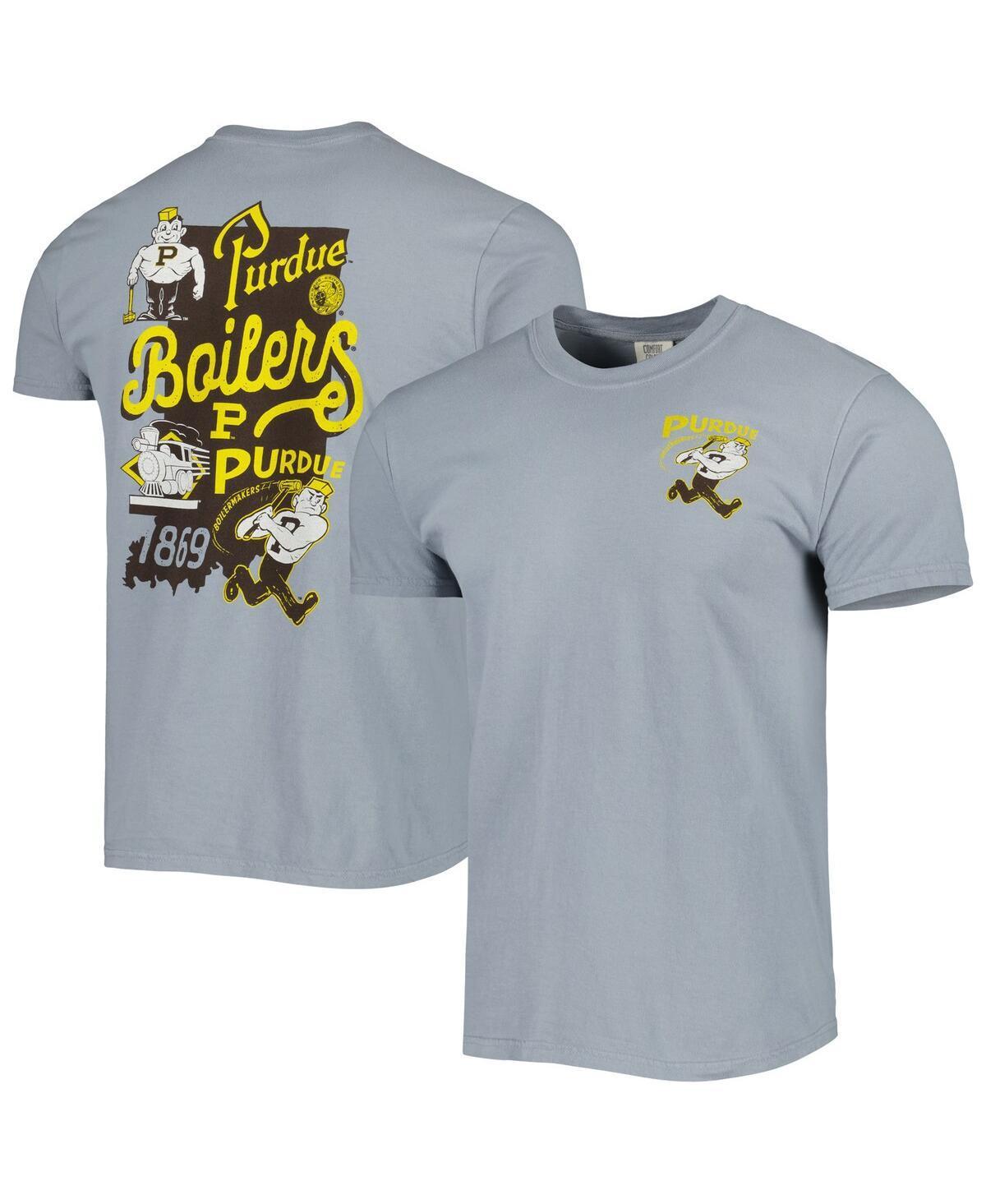 Men's Graphite Purdue Boilermakers Vault State Comfort T-Shirt, Size: 2XL, Dark G Product Image