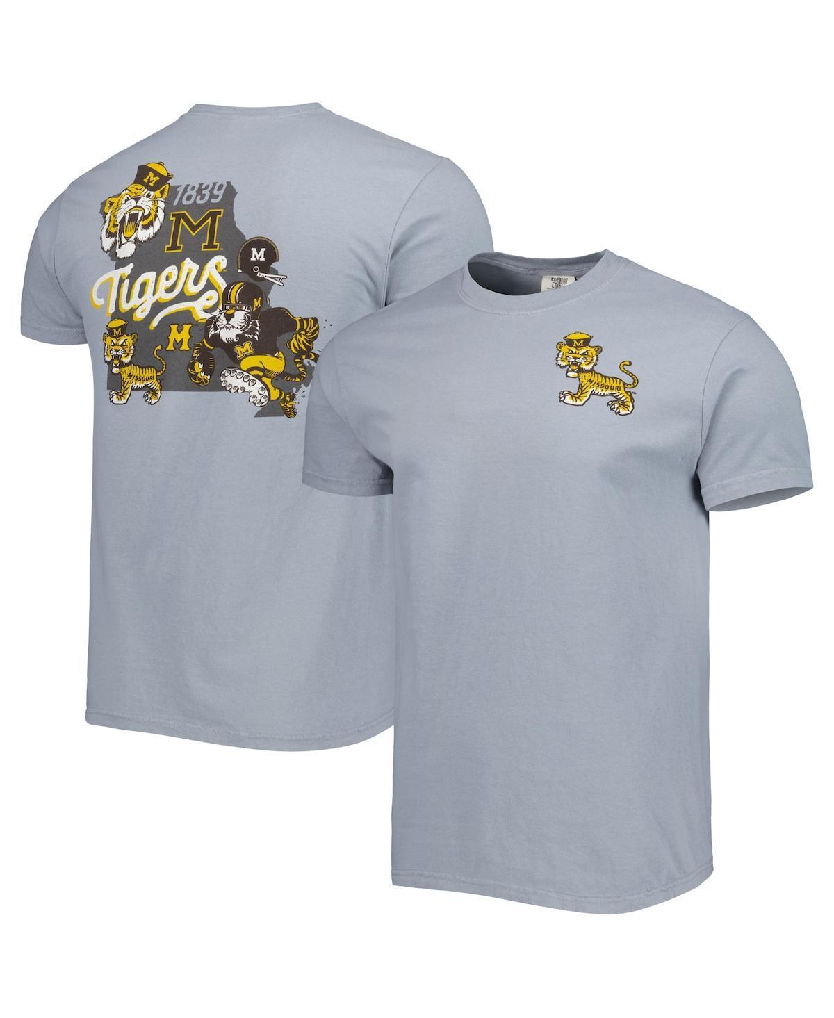 Men's Graphite Missouri Tigers Vault State Comfort T-Shirt, Size: Medium, Dark G Product Image