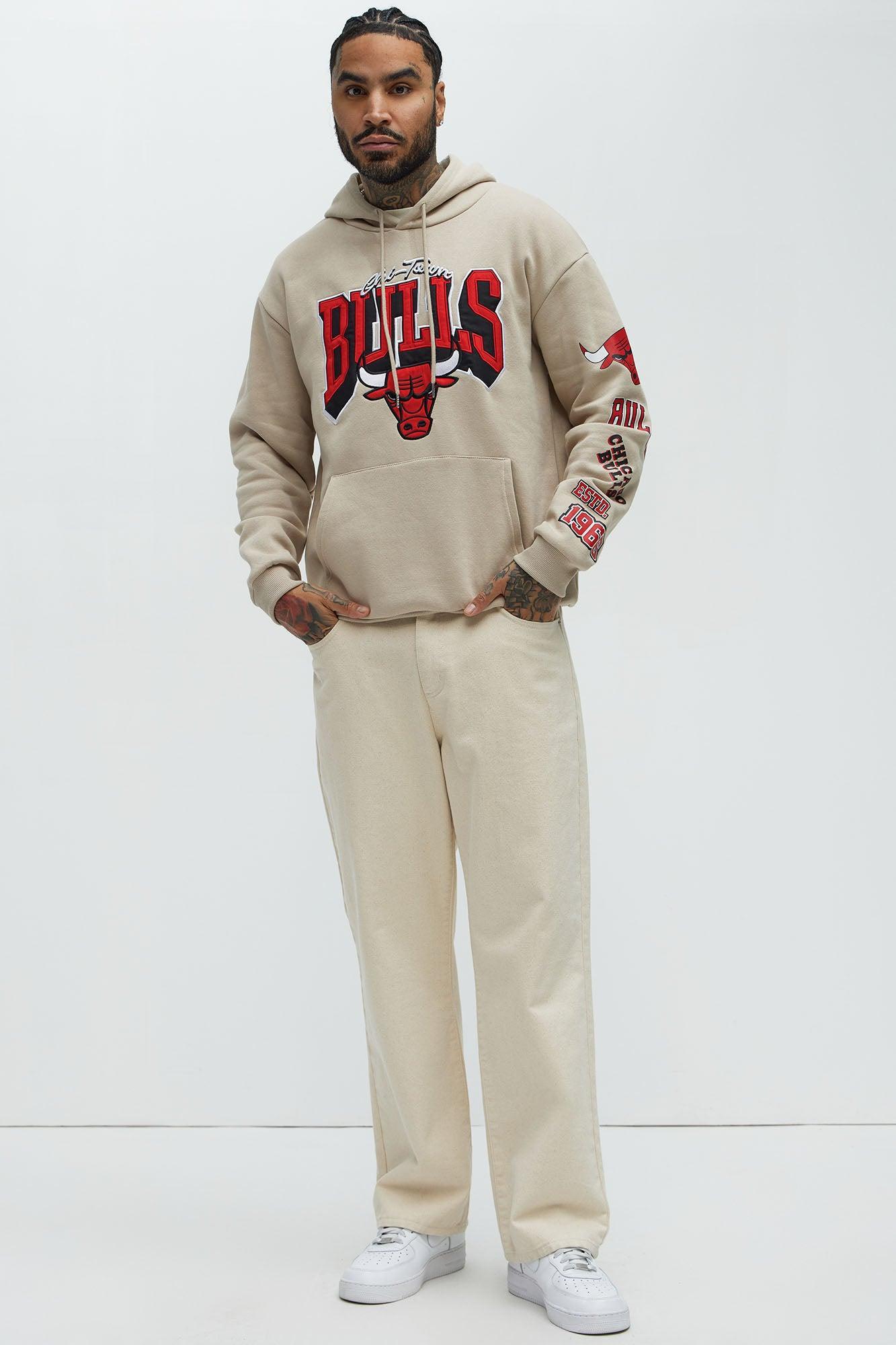 Bulls City Connect Hoodie - Sand Product Image