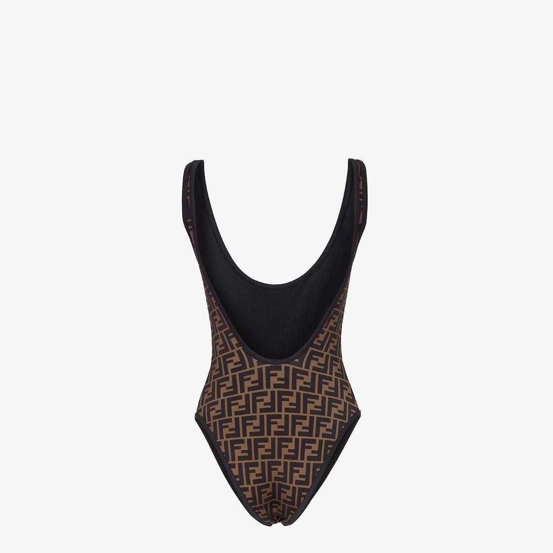 SwimsuitBrown Lycra® reversible bikini Product Image