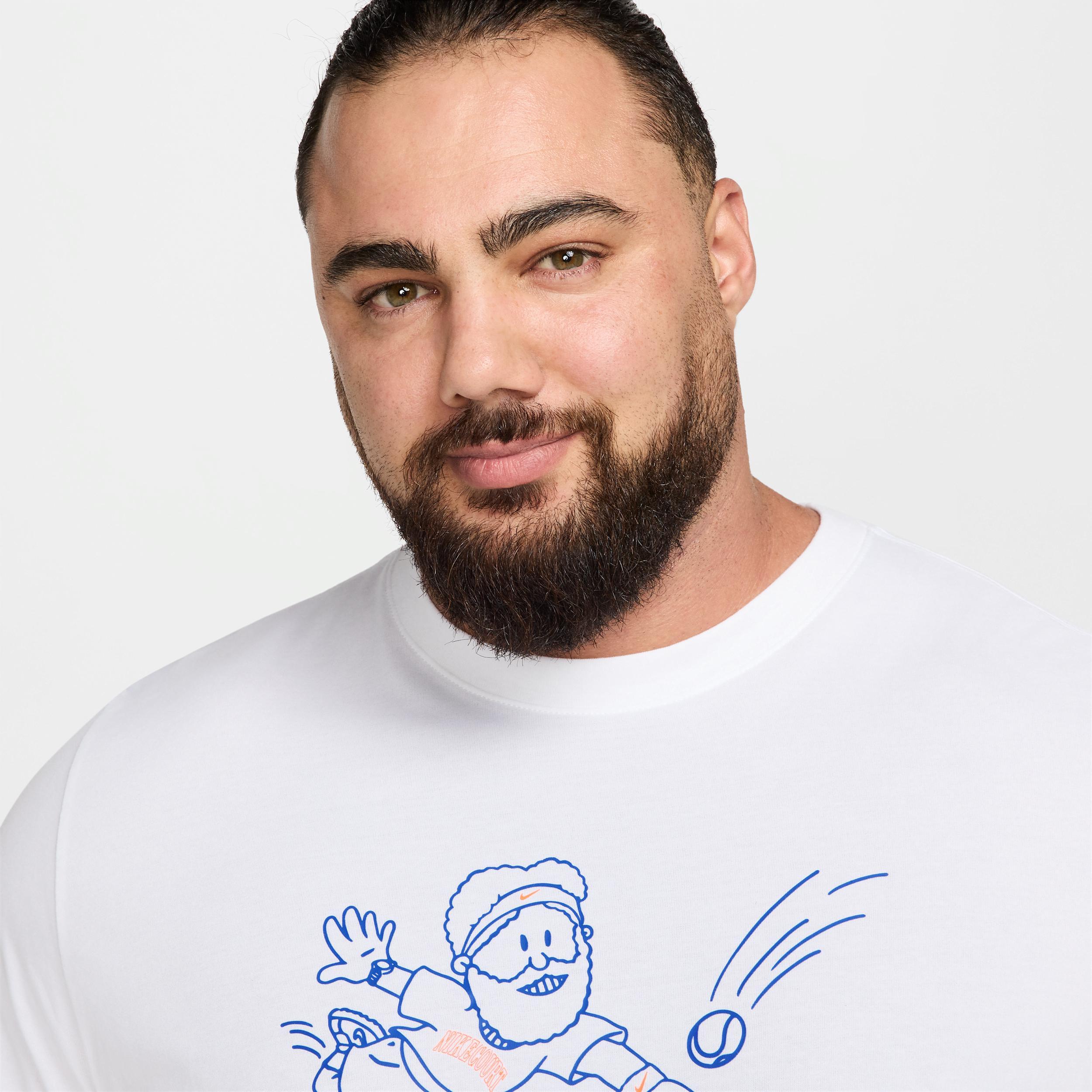 NikeCourt Men's Dri-FIT Tennis T-Shirt Product Image
