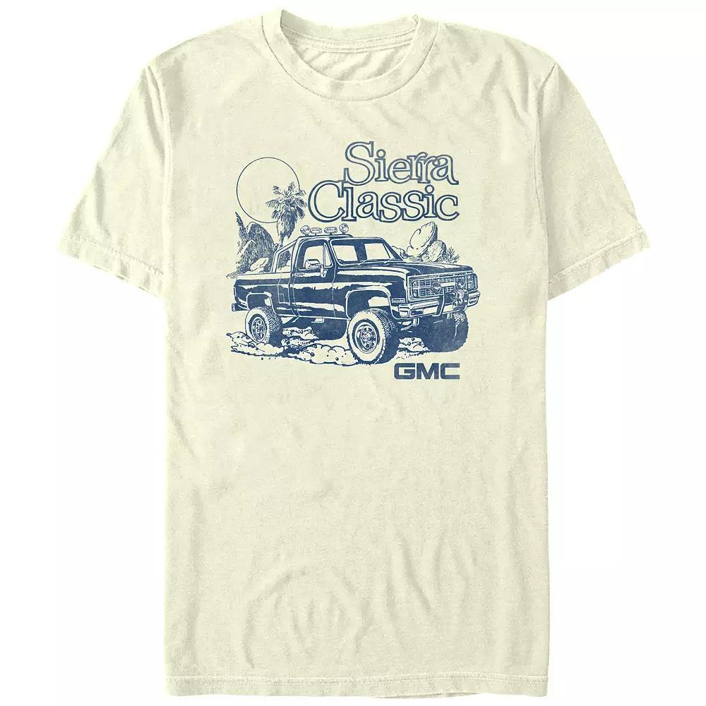 Men's GMC Sierra Classic Graphic Tee, Size: Medium, Natural Product Image