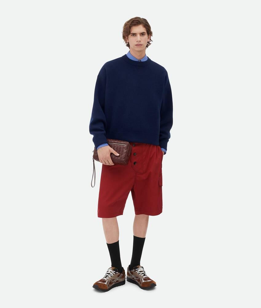 Men's Compact Cashmere Jumper in Starry night Product Image