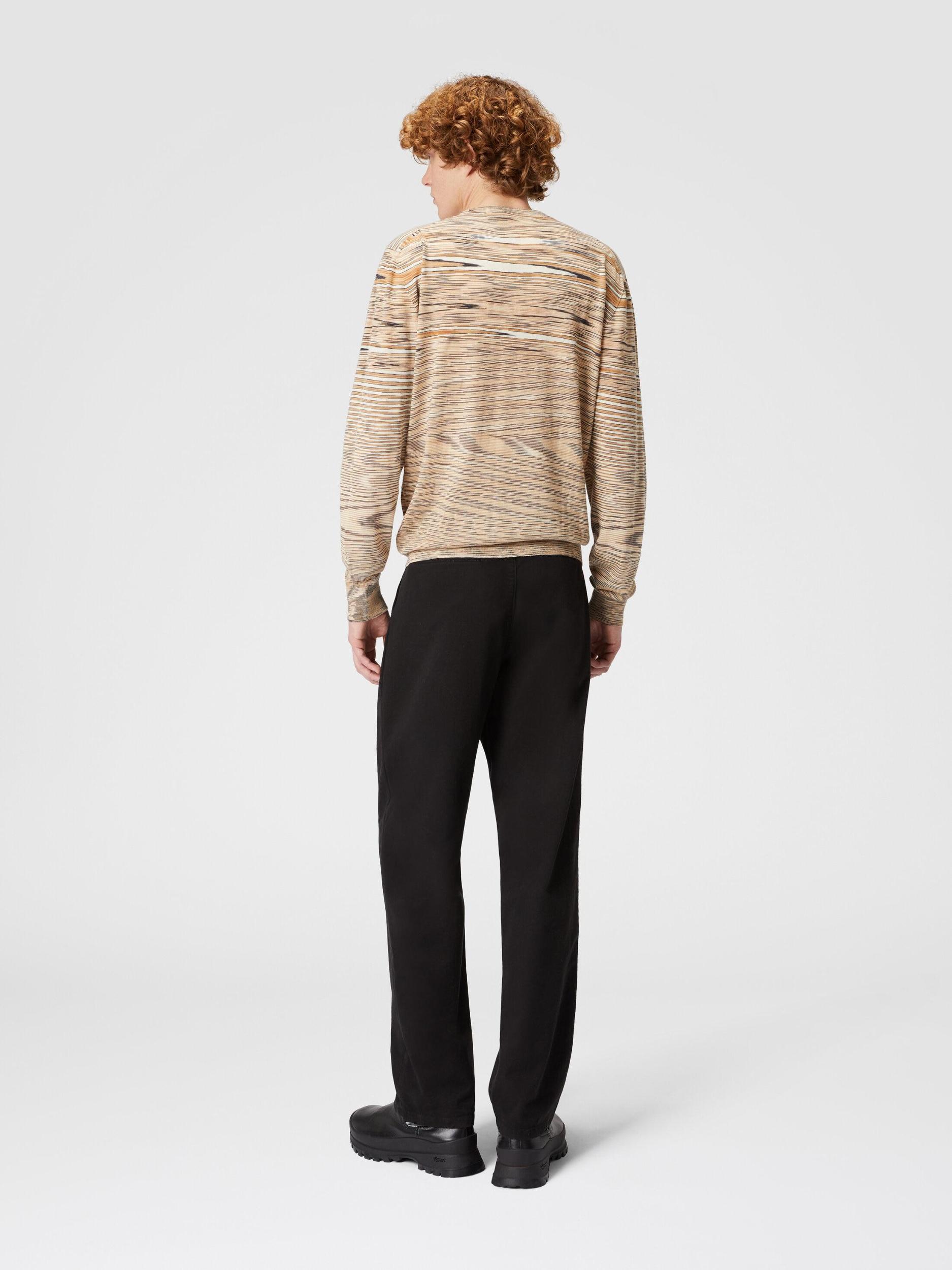 Slub crew-neck pullover Product Image